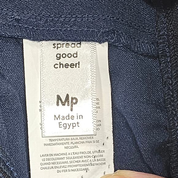 Wonder Wink Maternity Scrub Pants Navy Blue Size Mp NWT - Picture 6 of 8